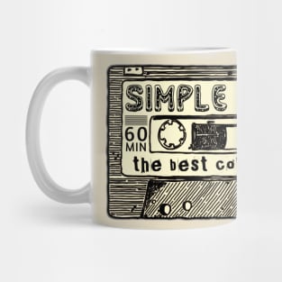 Simple plan cassette Mug